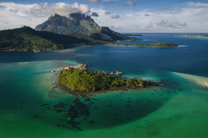 Photo - Polynésie Française - Vue du ciel - Bora Bora #257